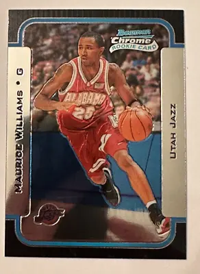 2003-04 Bowman Chrome MO WILLIAMS Rookie Card # 117 • $2