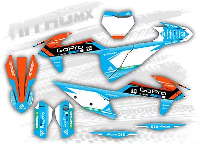 NitroMX Graphics For KTM SX SXF XC XCF 250 300 350 450 2019 2020 2021 2022 MX • $159.90