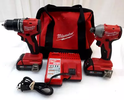 Milwaukee 18V Brushless 3601-20 1/2  Drill/Driver & 3650-20 HEX Impact Driver • $125.96