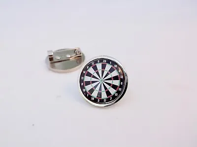 Dartboard Darts Arrows Dartboards Lapel Pin Badge Tie Tack Brooch Clip Dart Gift • £4.50