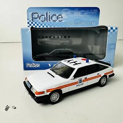 Vanguards 1:43 Scale Rover SD1 Metropolitan Police Car Model VA09001 *Damaged* • £7.50