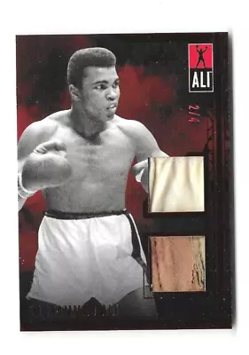 MUHAMMAD ALI 2024 Leaf Legacy Collection Dual FIGHT TRUNKS GLOVE #/4 • $100