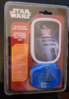 Star Wars R2-D2 Glowlight Night Light And USB Charger - New In Sealed Packaging • $5.99