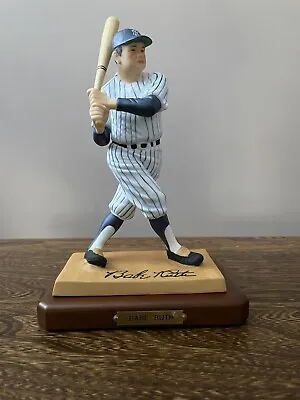 Sports Impressions Figurine Babe Ruth 1988 Limited Edition With COA • $14