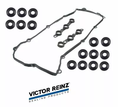 $39.99 • Buy Victor Reinz Valve Cover Gasket Set W/ 15 Bolt Grommets For E36 E39 Z3 M52 S52