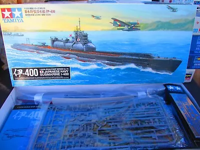 TAMIYA Series #19 Japanese Submarine I-400 #78019 WWII 1:350 • $50