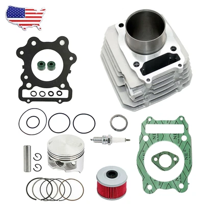 $83.39 • Buy New Cylinder Top End Rebuild Kit For 1988-2000 Honda TRX 300 Fourtrax FW 4x4 2x4