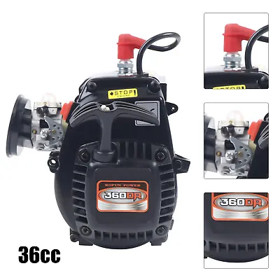 36CC 4 Bolt 2-stroke Engine For 1/5 Hpi Rovan KM Baja Losi MCD FG GoPed RC Parts • $180.50