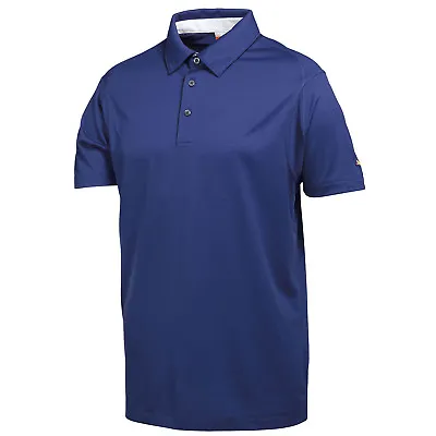 $20.99 • Buy NEW Puma Golf Men's Tech Polo Blue Ribbon - Small
