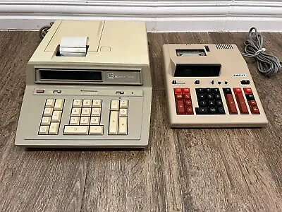 Lot Of 2 Vintage Calculators Facit 2259 Monroe 2830 Tested Working • $71.99