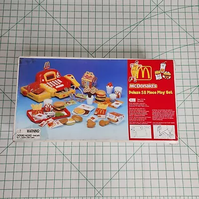 2001 McDonald's Deluxe 58 Piece Play Set CDI New In Box RARE Sealed HTF • $199