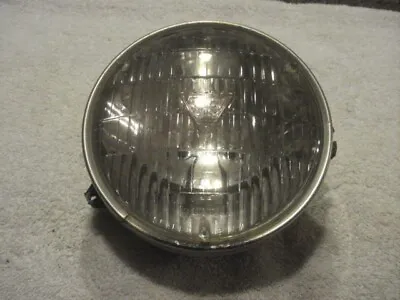 Used T-3 Lower Sealed Beam With Retainer & Housing Marked '67 Chevy Left Side • $19.99