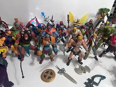 Masters Of The Universe 200X HUGE  25 Action Figure Lot!  • $195.50