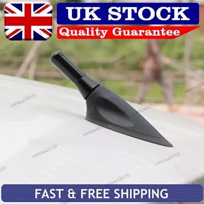 Car Bee-sting Stubby Short Carbon Fibre Black Aerial Ariel Arial Mast Antenna • £3.77