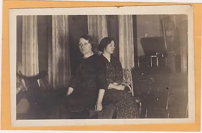 Real Photo Postcard RPPC - Two Women With Victrola - Music • $29.99