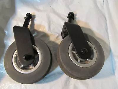 Set Of 2 Quantum Jazzy J6 Power Wheelchair Front Casters Tires Wheels • $44.99