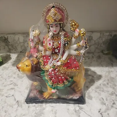$108 • Buy Lord MATA Rani Sherawali Durga Devi Statue Murti Idol Showpiece Temple Gift