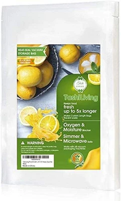 $18.61 • Buy Vacuum Seal Bag,Vacuum Sealer Bags For Food ,Freezer Sous Vide Pre-Cut Bags 100 