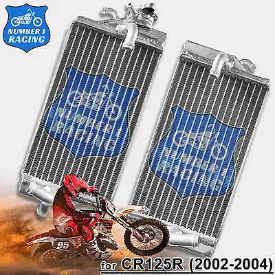 High Performance Aluminum Radiator For 2002-2004 Honda CR125R CR 125 R 2003 • $45.99