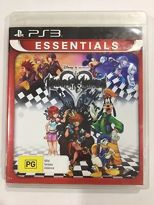 Disney Kingdom Hearts HD 1.5 Remix PLAYSTATION 3 Sony PS3 Aus Pal • $12.45