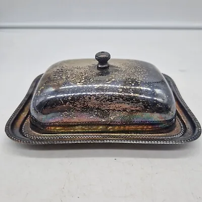 £9.99 • Buy Vintage Silver Plated Butter Dish