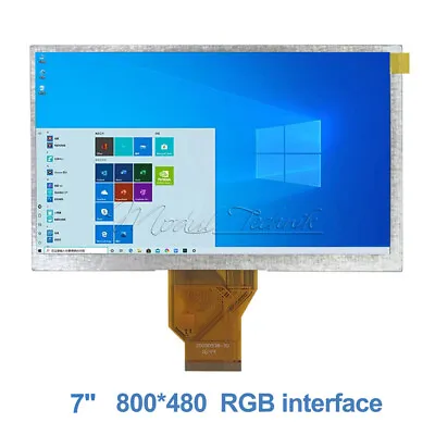 7   800x480 TFT LCD Color Display 60hz 50Pin IPS LCD Screen Display Monitor • $15.94