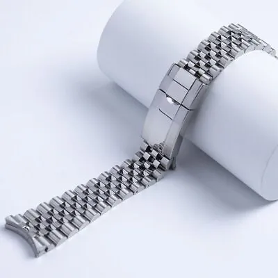 $316.79 • Buy 20 Mm Jubilee Style Steel Bracelet Watchband Strap For Rolex GMT Master II 904L
