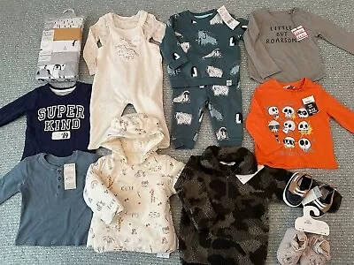 £7 • Buy Baby Boys Brand New Clothes Bundle Age 6-9 And 9-12 Months