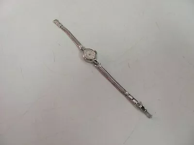 Vintage Vantage 17 Jewel Silver Watch Stainless Steel Back - Womens Ladies • $19.99