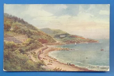 Meadfoot Baytorquay.postcard By W.w.quatremain.posted 1918 • £0.99
