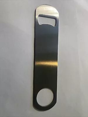 Stainless Steel Speed Bottle Opener Bartender Flat Bar Blade Cap Can Beer NEW A1 • $8.95