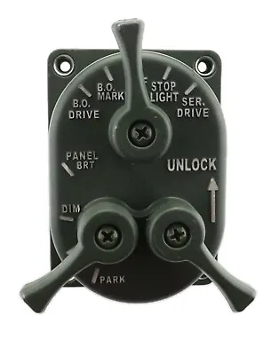 Humvee Master Light Switch Green 24v For Military Vehicle HMMWV M998  • $63.99