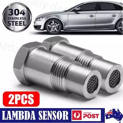 2Pcs Oxygen O2 Sensor Spacer Adapter Catalytic Converter Fix Check Engine Light • $9.85