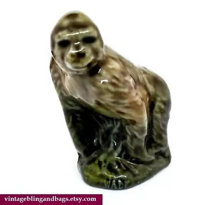 1990s Vintage Wade Gorilla Whimsey Wade Whimsey Ornament Wade Ape Figurine #2 • £8