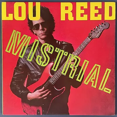 Lou Reed - Mistrial - RCA  AFL1-7190  Vinyl LP - 1986 - The Velvet Underground • $21.30