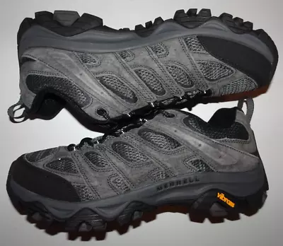 Merrell Men's Moab 3 Hiking Shoe 10 Wide Granite V2 • $99.99