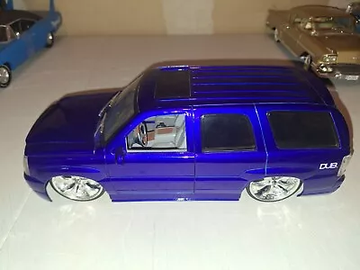 Jada Toys Dub City Big Ballers Cadillac Escalade Blue 1/18 Scale Diecast • $64.99