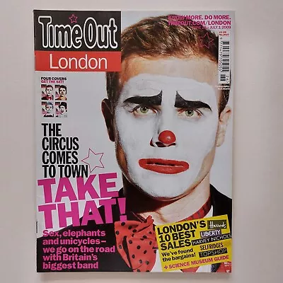 TAKE THAT - Time Out With GARY BARLOW Cover RARE UK Magazine The Circus (2009) • £29.95