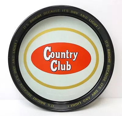 M.K. Goetz Brewing Country Club Beer 13 1/4  Round Metal Sign • $14.95