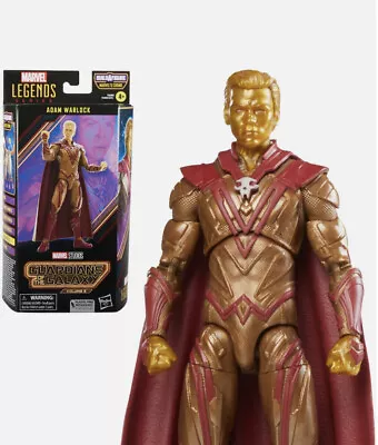 Adam Warlock Hasbro Marvel Legends Guardians Of The Galaxy 3 Cosmo BAF Wave • $19.99