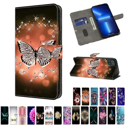 For Samsung Galaxy A91 A81 A71 A70 5G Patterned Flip Wallet Stand Phone Case • £3.99