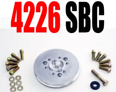 Blower Shop 4226 1 V Accessory Small Block Chevy Pulley With Bolts • $179.99