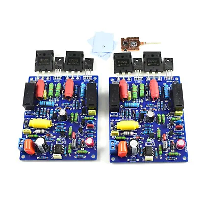 1pair Assembled QUAD405 Dual Channel Audio Power Amplifier Board 100W +/- 50V • $40.61