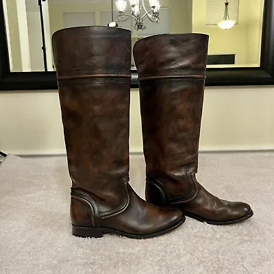 Frye Melissa Trapunto Tall Knee High Boots • $99