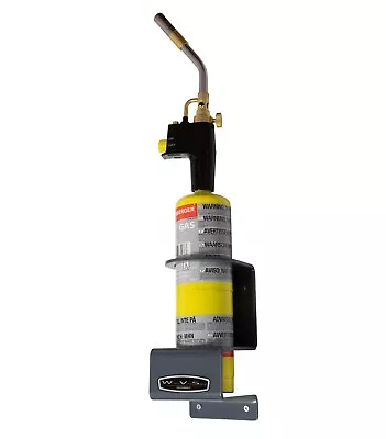 Mapp Gas Wall Mounted Storage Holder Propane Rotherburger Brazer Blow Torch • £17.99