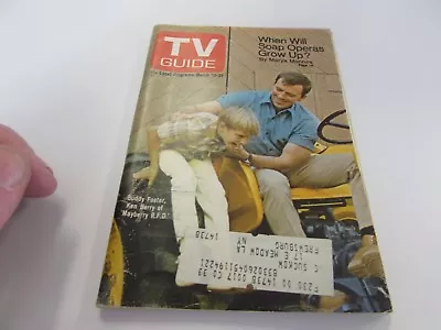 Vintage - Tv Guide March 15th 1969 - Buddy Foster - Mayberry Rfd - Cover - Exc • $12.34