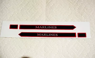 Marx 495 Marlines Canadian Pacific Loco Engine Sideboard Decal 2 Per Set Look! • $5