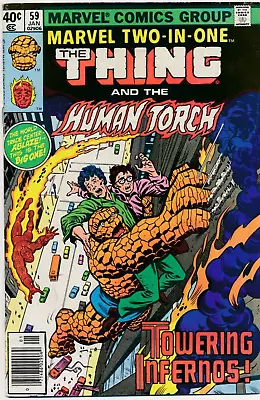 Marvel Two-In-One (Marvel 1974 Series) #59 VF Thing And The Human Torch • $3.49
