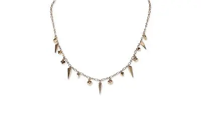 Melinda Maria 302080 Women's 'Daniel' Fringe Frontal Necklace - Gold • $68.85