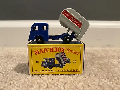 Refuse Truck 15 Lesney Matchbox Series 1960's Made In England Vintage • $49.99